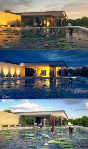 Pabellon Barcelona - remake