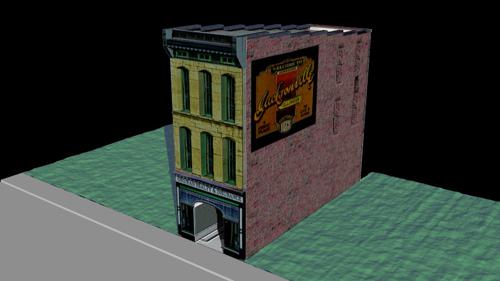 The Grojean Building 1920's.blend
