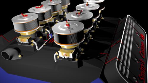 Smitty's Custom V8 (Constraint animated)