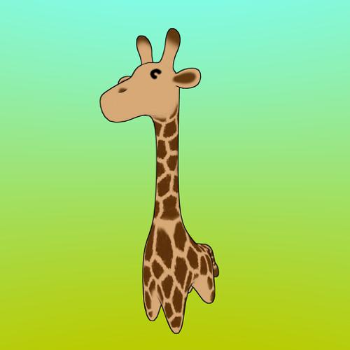Girafe-lowpoly-with-basic-rig