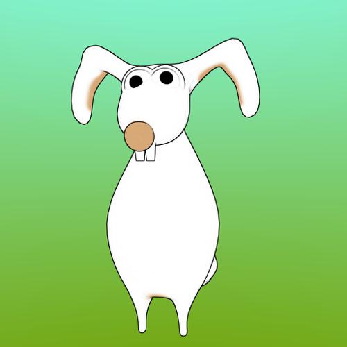 Lapin-lowpoly-with-basic-rig