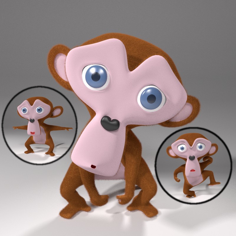 Suzanne(Rigged)
