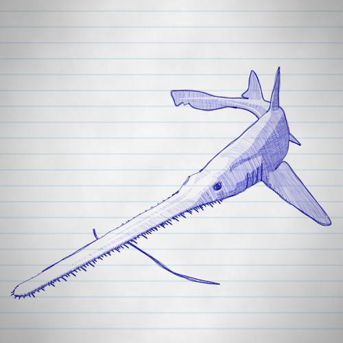 Freestyle - pen sketch