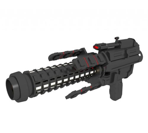Alpha Laser Gun