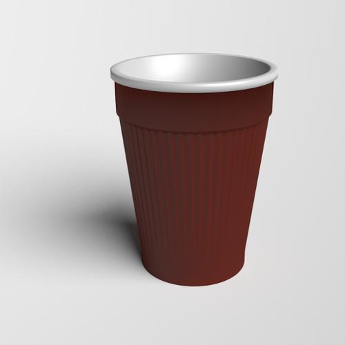Basic plastic coffe cup
