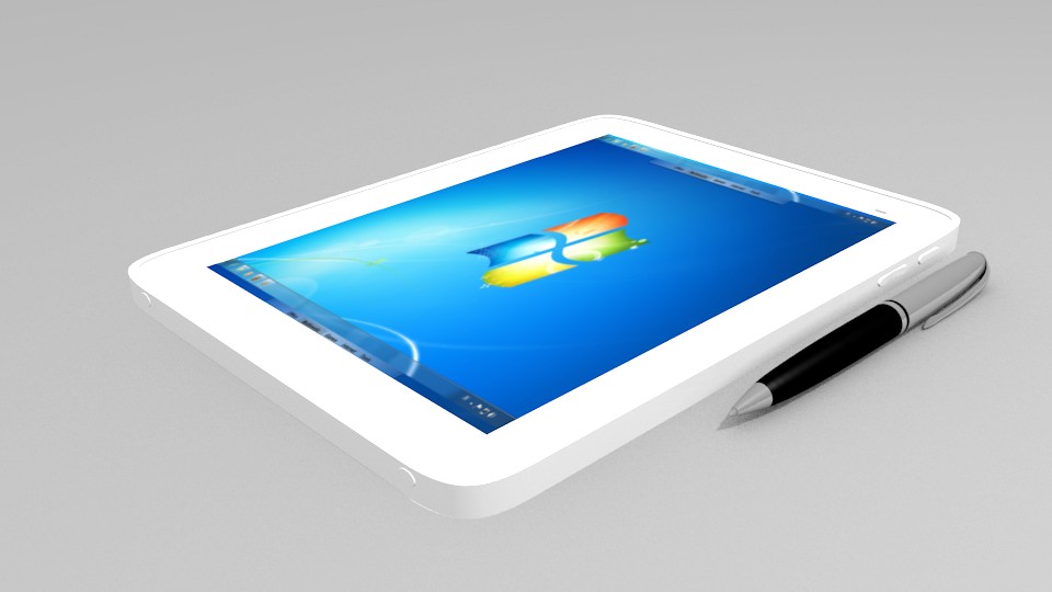 tablet e caneta