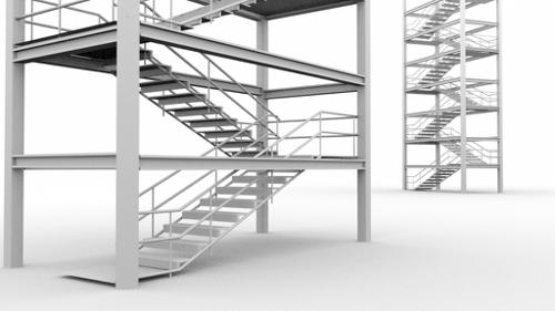 Tileable Stairs