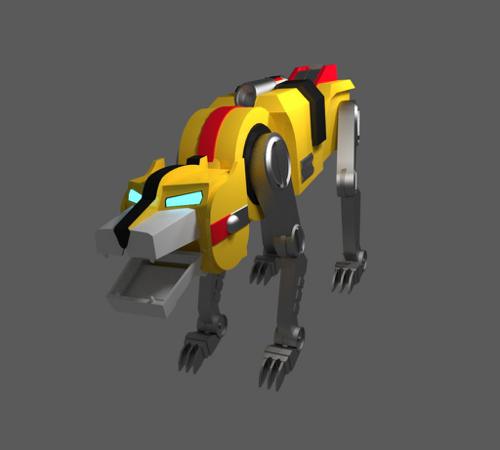 Voltron Yellow Lion