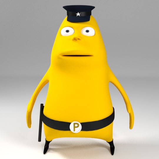 Cartoon police
