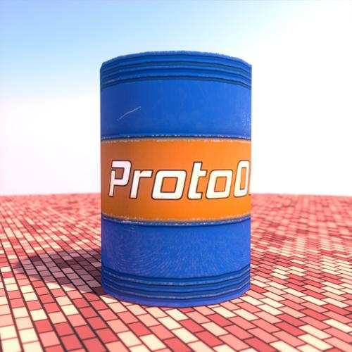 Simple Barrel/ Oil Drum