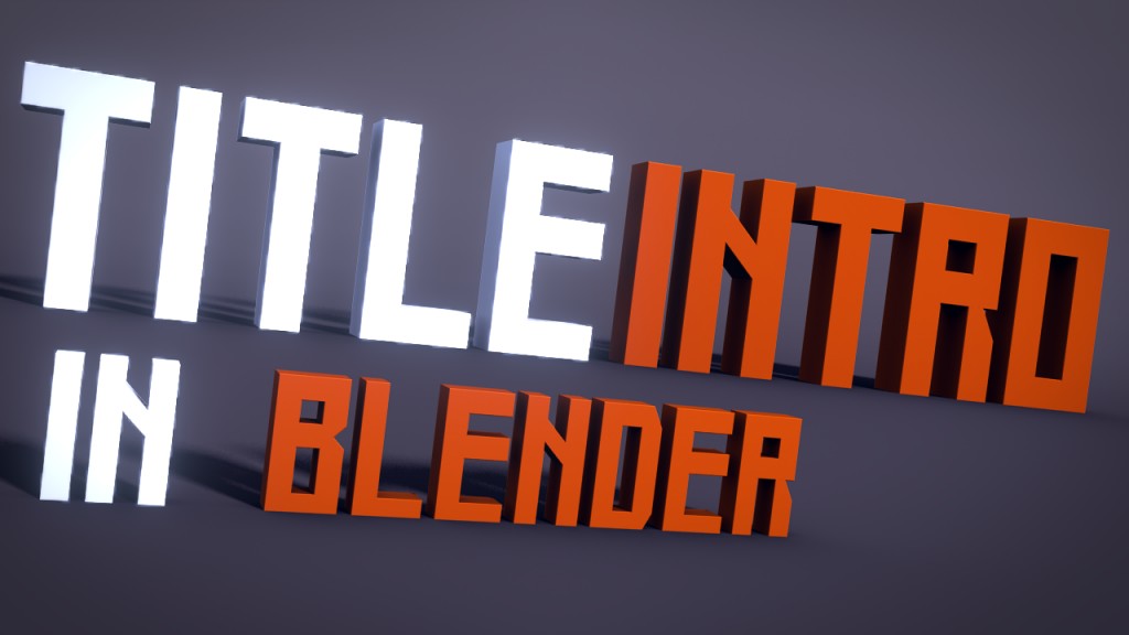 Title Intro