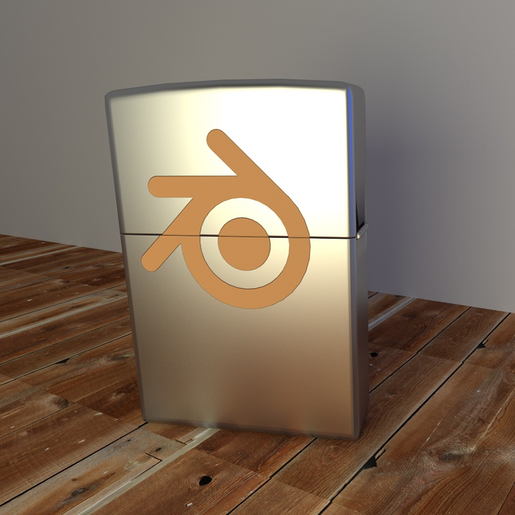 Blender Logo ZIPPO