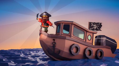 Pirate boat