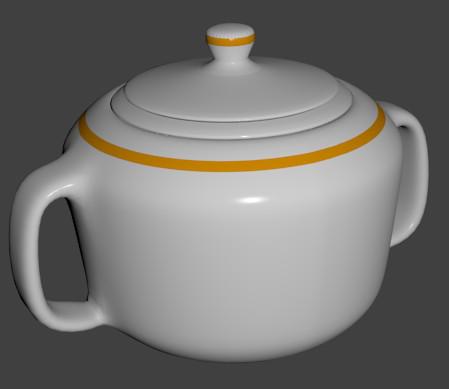 sugar bowl&lid