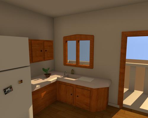 Kitchen - low poly