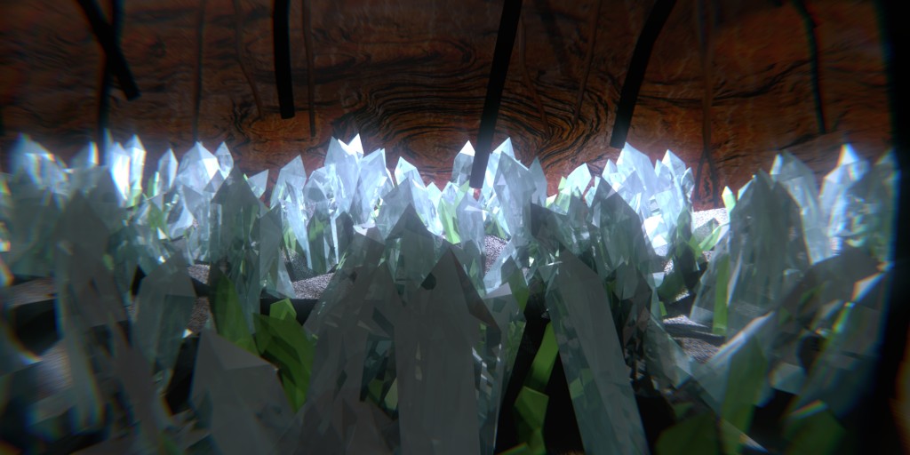 crystal cavern blender internal