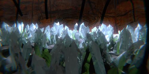 crystal cavern blender internal