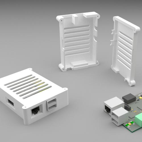 Printable case for Paspberry Pi v.1.0