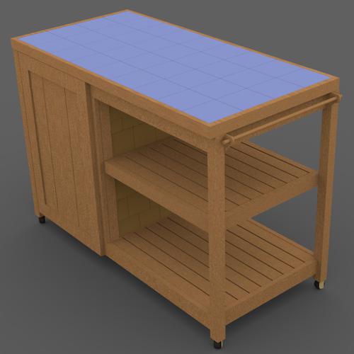 BBQ cart