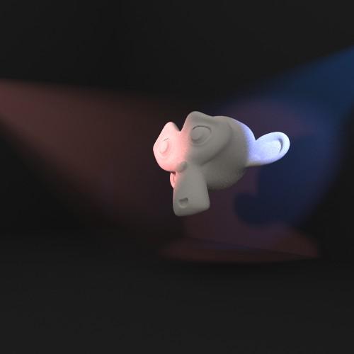 Fake Volumetric Spotlight in Cycles