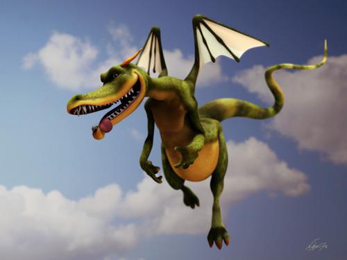Cartoon Dragon