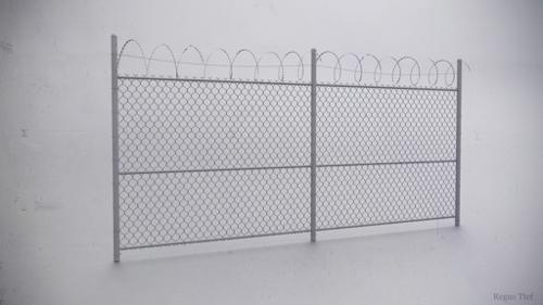 Barbed Wire Fence