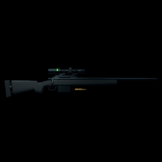 M24A3 SWS High-poly