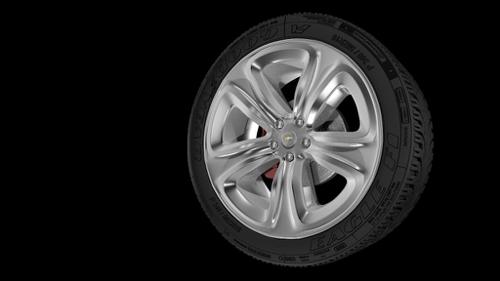 chevrolet wheel (tire and rim)