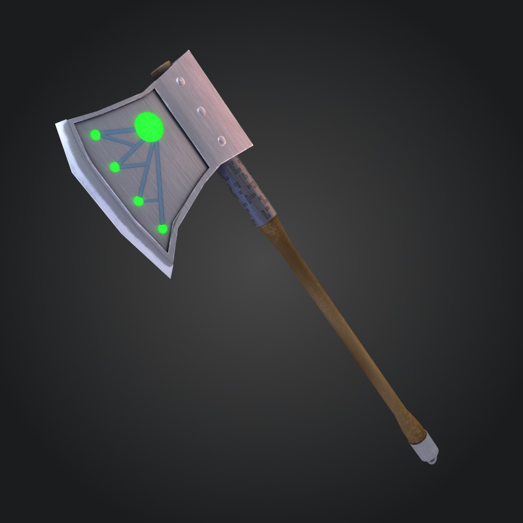 RuneAxe(Low Poly)