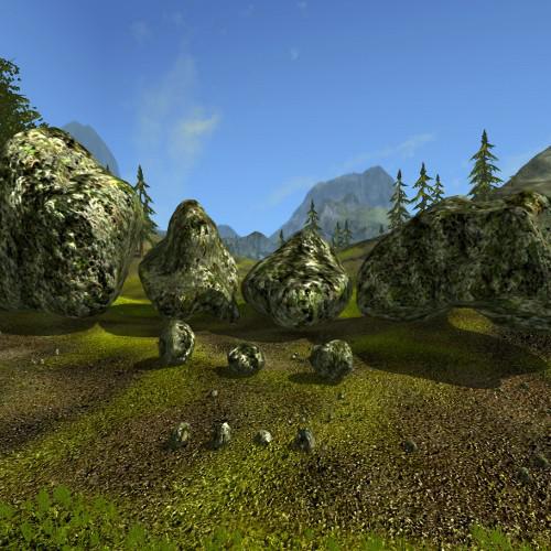 Mossy Rocks set