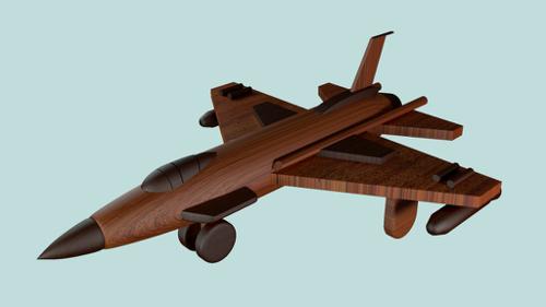 Wooden Airfighter