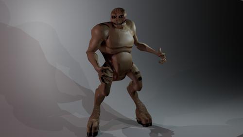 hoofed beast