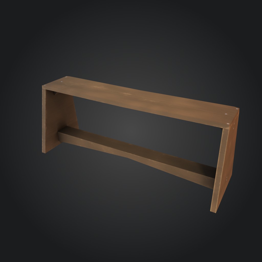 Wooden Bench