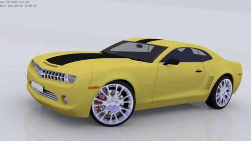 Transformers Camaro (transformed and car) ver. 0.0.1