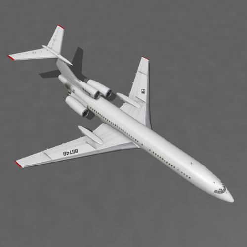 Tu154M exterior model