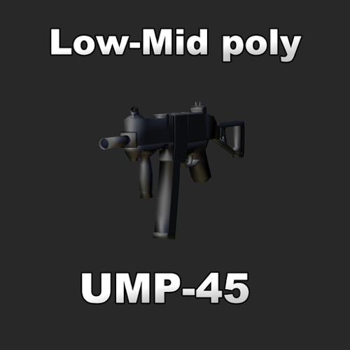 UMP-45 (My first actual model)