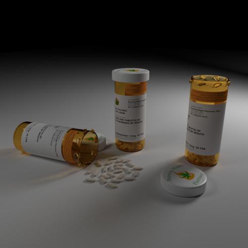 Customizable Pill bottle