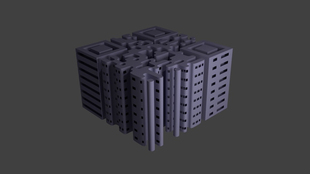 Easy Buildings from a QR Code
