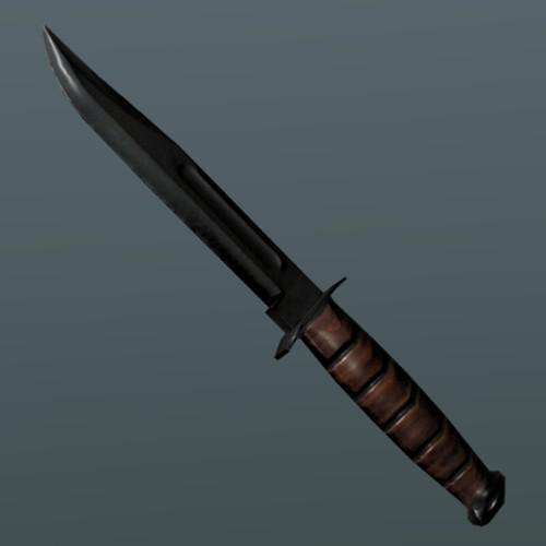 combat knife