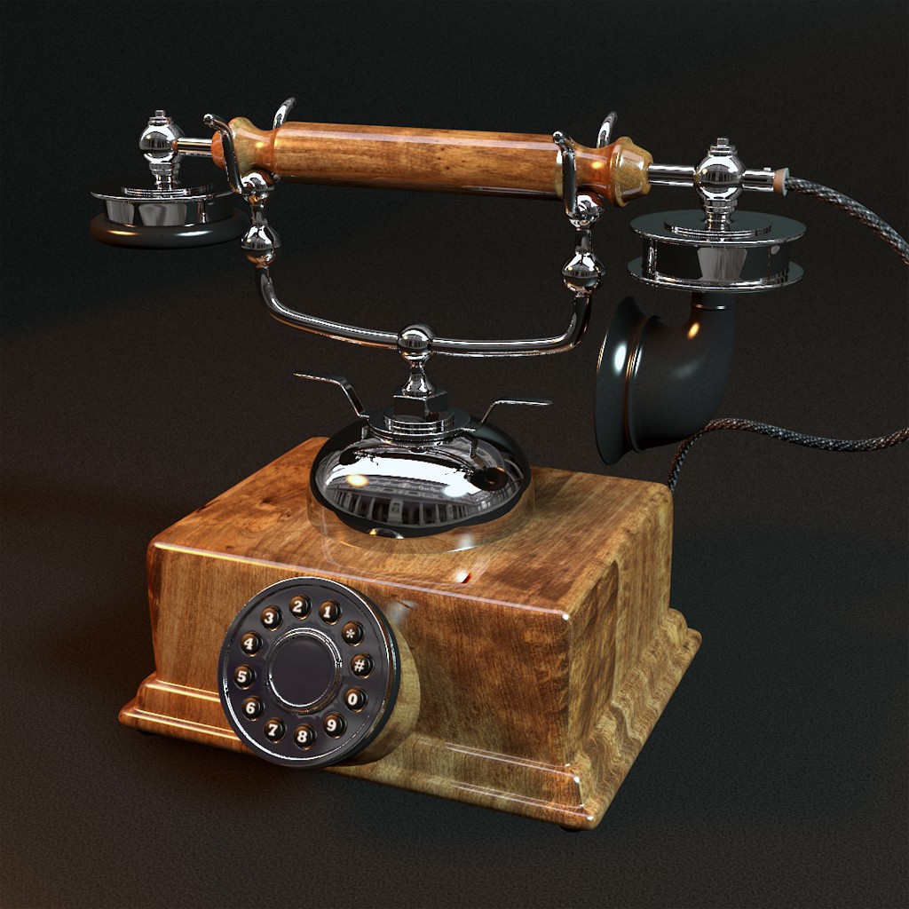 Vintage looking phone