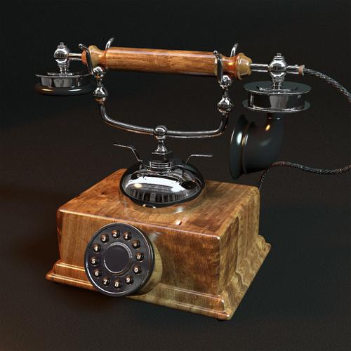Vintage looking phone