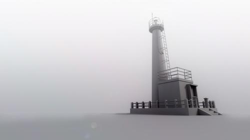 Environment Building Light House Small