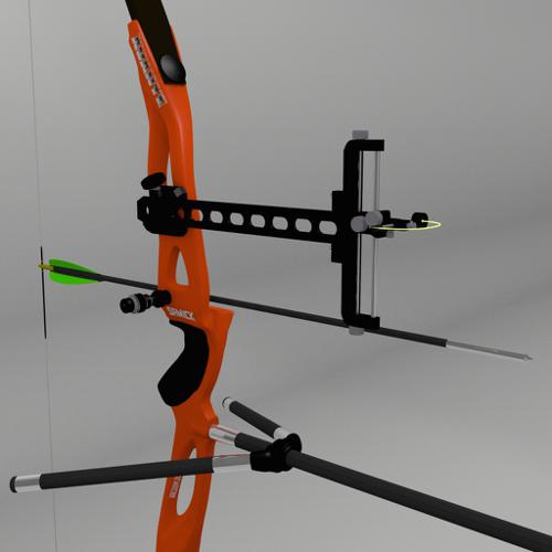 Recurve Bow Samick Avante (Blender Render)