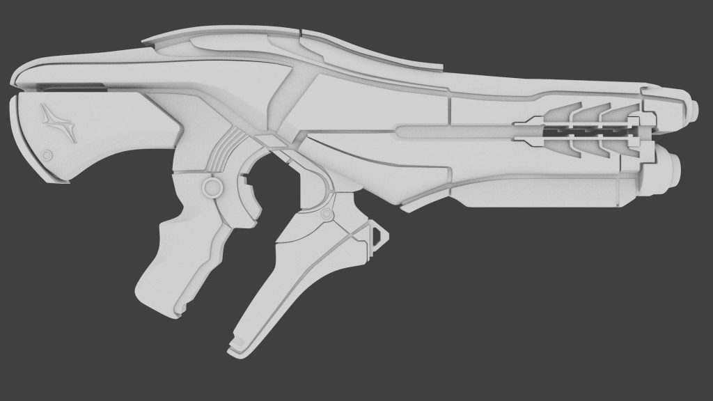Asari Disciple Shotgun
