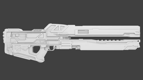 Railgun from Halo 4
