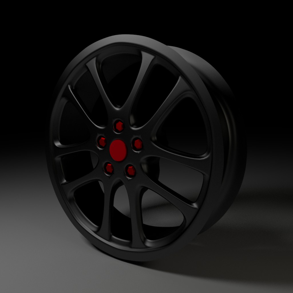 High Poly Wheel 1