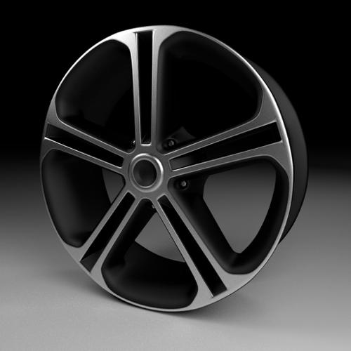 High-Poly Wheel 2