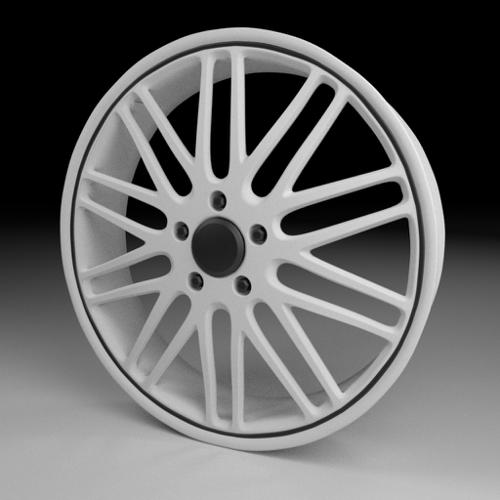 High-Poly Wheel 4