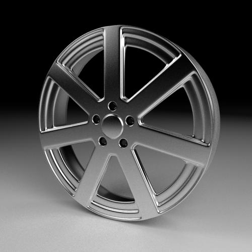 High-Poly Wheel 5