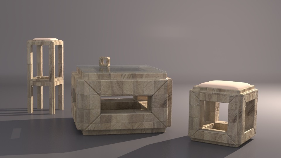 cube saloon set